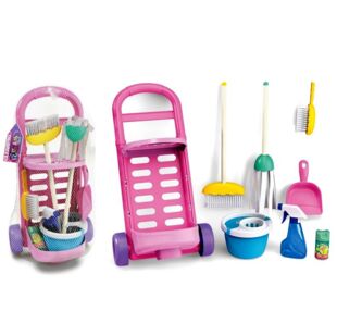 Набір для прибирання возик відро швабра XG2011D