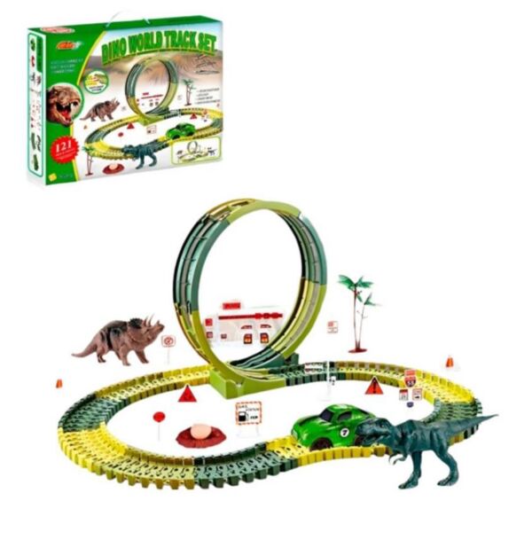 Трек парк динозаврів 121 деталь  8815 Ціна (цена) 422.90грн. | придбати  купити (купить) Трек парк динозаврів 121 деталь  8815 доставка по Украине, купить книгу, детские игрушки, компакт диски 0