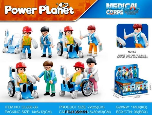 Фігурка лікар хворий QL888-36 Ціна (цена) 87.80грн. | придбати  купити (купить) Фігурка лікар хворий QL888-36 доставка по Украине, купить книгу, детские игрушки, компакт диски 0