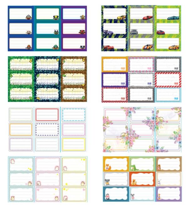 Набір стікерів для зошитів і книг Ціна (цена) 13.00грн. | придбати  купити (купить) Набір стікерів для зошитів і книг доставка по Украине, купить книгу, детские игрушки, компакт диски 0