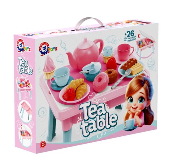 Столик з чайним набором 2246 Ціна (цена) 436.90грн. | придбати  купити (купить) Столик з чайним набором 2246 доставка по Украине, купить книгу, детские игрушки, компакт диски 0