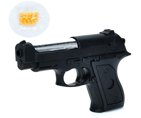 Пістолет 13см пластикові кулі 389 Ціна (цена) 33.70грн. | придбати  купити (купить) Пістолет 13см пластикові кулі 389 доставка по Украине, купить книгу, детские игрушки, компакт диски 0