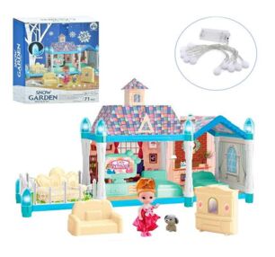 Будиночок 71 деталь на батарейці 556-66A-1