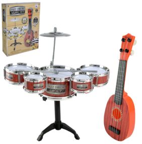 Барабанна установка + гітара іграшкова 333-018
