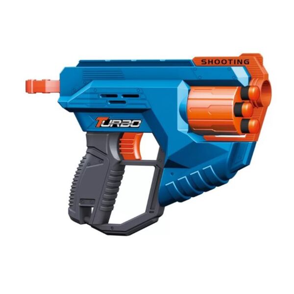 Іграшковий Пістолет механічний з барабаном та м'якими набоями 12 штук ВТ325 Ціна (цена) 268.90грн. | придбати  купити (купить) Іграшковий Пістолет механічний з барабаном та м'якими набоями 12 штук ВТ325 доставка по Украине, купить книгу, детские игрушки, компакт диски 0