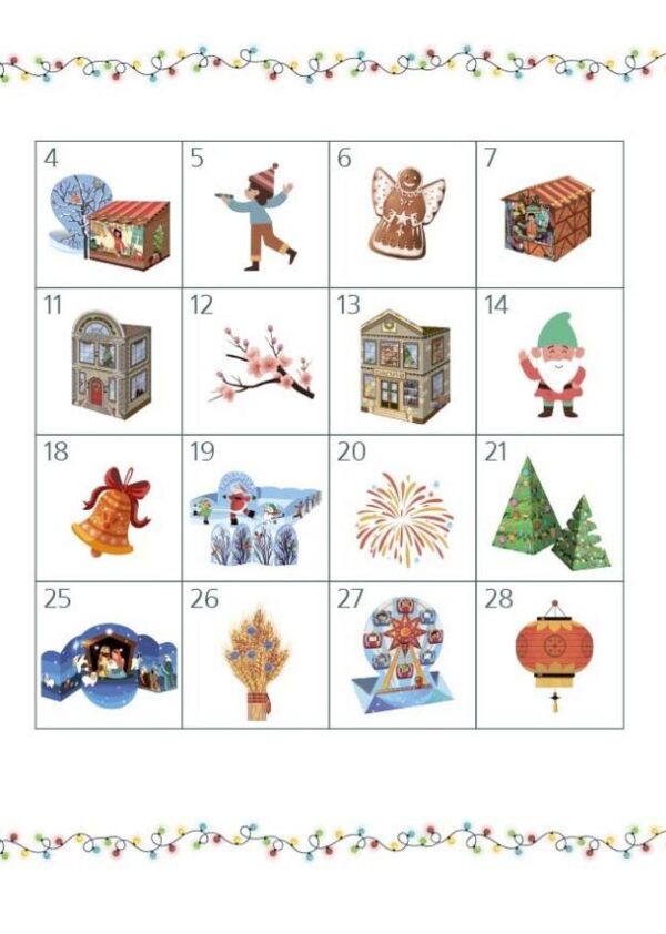 Адвент із саморобками та завданнями 6-8 років Ціна (цена) 125.20грн. | придбати  купити (купить) Адвент із саморобками та завданнями 6-8 років доставка по Украине, купить книгу, детские игрушки, компакт диски 3