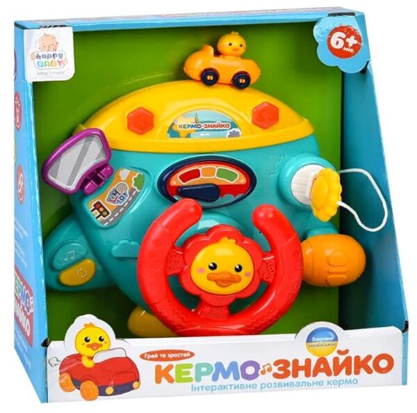 Кермо Знайко музика світло вірші рухомі деталі на батарейках НВ0077 Ціна (цена) 456.00грн. | придбати  купити (купить) Кермо Знайко музика світло вірші рухомі деталі на батарейках НВ0077 доставка по Украине, купить книгу, детские игрушки, компакт диски 0