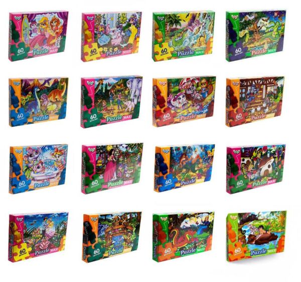 Пазли 60 елементів серія 08 максі в асортименті Мх60-08 Ціна (цена) 42.00грн. | придбати  купити (купить) Пазли 60 елементів серія 08 максі в асортименті Мх60-08 доставка по Украине, купить книгу, детские игрушки, компакт диски 0