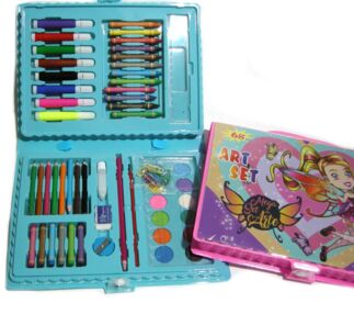 Набір художній дитячий 68 предметів в чемодані в асортименті