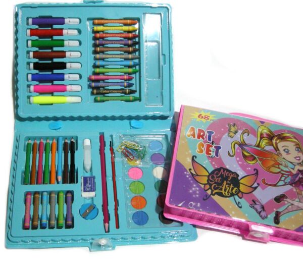 Набір художній дитячий 68 предметів в чемодані в асортименті Ціна (цена) 86.90грн. | придбати  купити (купить) Набір художній дитячий 68 предметів в чемодані в асортименті доставка по Украине, купить книгу, детские игрушки, компакт диски 0