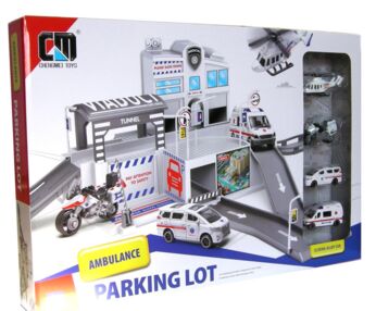 Парковка з машинами швидкої допомоги СМ559-51А