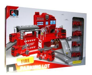 Парковка з пожежними машинами СМ559-11