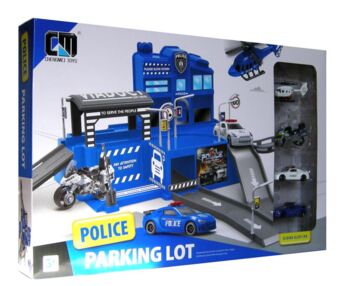Парковка з поліцейськими машинами СМ559-31
