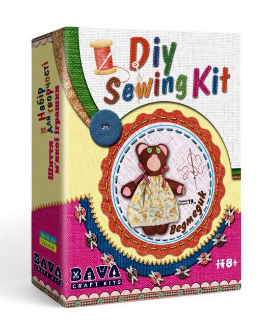 Набір для творчості Шиття м'якої іграшки Ведмедик МИ-001 Ціна (цена) 133.00грн. | придбати  купити (купить) Набір для творчості Шиття м'якої іграшки Ведмедик МИ-001 доставка по Украине, купить книгу, детские игрушки, компакт диски 0