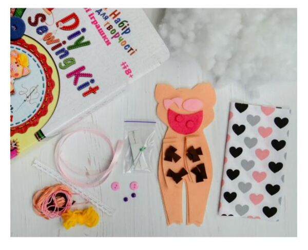 Набір для творчості Шиття м'якої іграшки Хрюша МИ-004 Ціна (цена) 133.00грн. | придбати  купити (купить) Набір для творчості Шиття м'якої іграшки Хрюша МИ-004 доставка по Украине, купить книгу, детские игрушки, компакт диски 2