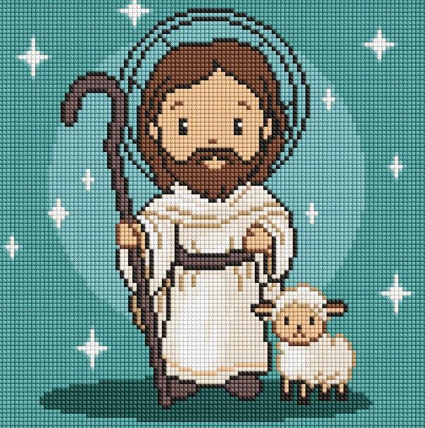 Алмазна мозаїка 30х30 АМО8196 Милий Ісус Ідейка Ціна (цена) 236.80грн. | придбати  купити (купить) Алмазна мозаїка 30х30 АМО8196 Милий Ісус Ідейка доставка по Украине, купить книгу, детские игрушки, компакт диски 0