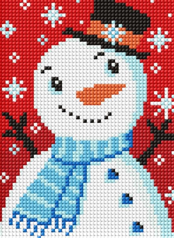 Алмазна мозаїка б/підрамн 15х20 АММ1070 Містер сніговик Ідейка Ціна (цена) 66.00грн. | придбати  купити (купить) Алмазна мозаїка б/підрамн 15х20 АММ1070 Містер сніговик Ідейка доставка по Украине, купить книгу, детские игрушки, компакт диски 0