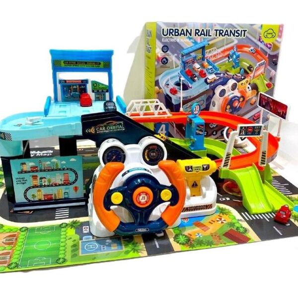 Автотренажер кермо трек/гараж машинки Т917А Ціна (цена) 696.10грн. | придбати  купити (купить) Автотренажер кермо трек/гараж машинки Т917А доставка по Украине, купить книгу, детские игрушки, компакт диски 0