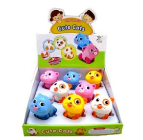 Заводна гра кішка їздить рухомі очі хвіст 589