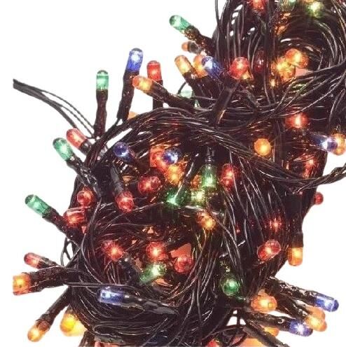 Електрогірлянда 100 LED чорний провід мульти колір 1010-01 Ціна (цена) 44.90грн. | придбати  купити (купить) Електрогірлянда 100 LED чорний провід мульти колір 1010-01 доставка по Украине, купить книгу, детские игрушки, компакт диски 2