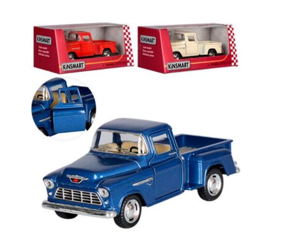 Машина металева інерційна колір мікс КТ 5330 W Chevy Stepside 1955 Ціна (цена) 191.40грн. | придбати  купити (купить) Машина металева інерційна колір мікс КТ 5330 W Chevy Stepside 1955 доставка по Украине, купить книгу, детские игрушки, компакт диски 0