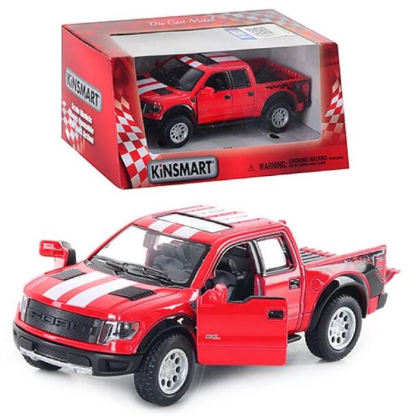 Машина металева інерційна колір мікс КТ 5365 WF Ford F-150 SVT Raptor Supercrew Ціна (цена) 193.40грн. | придбати  купити (купить) Машина металева інерційна колір мікс КТ 5365 WF Ford F-150 SVT Raptor Supercrew доставка по Украине, купить книгу, детские игрушки, компакт диски 1