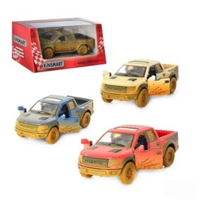 Машина металева інерційна колір мікс КТ 5365 WY Ford F-150 SVT Raptor