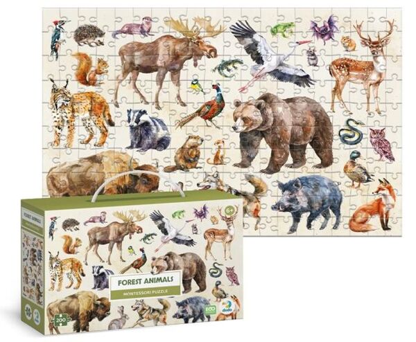Пазл Монтессорі Лісові Тварини 300629 Ціна (цена) 127.09грн. | придбати  купити (купить) Пазл Монтессорі Лісові Тварини 300629 доставка по Украине, купить книгу, детские игрушки, компакт диски 0