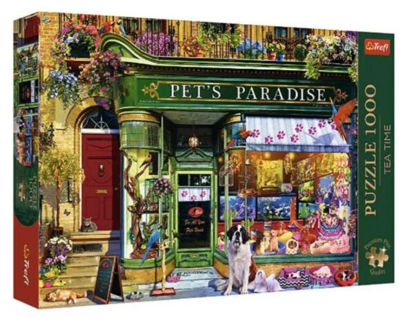 Пазли 1000 елементів Час чаювання Рай для тварин Trefl 10841 Ціна (цена) 277.10грн. | придбати  купити (купить) Пазли 1000 елементів Час чаювання Рай для тварин Trefl 10841 доставка по Украине, купить книгу, детские игрушки, компакт диски 0