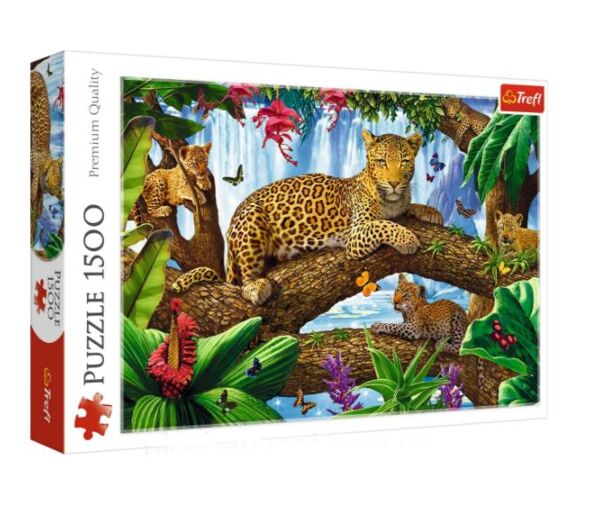 пазли 1500 елементів Леопарди на дереві Trefl 26160 Ціна (цена) 331.40грн. | придбати  купити (купить) пазли 1500 елементів Леопарди на дереві Trefl 26160 доставка по Украине, купить книгу, детские игрушки, компакт диски 0
