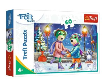 Пазли 60 елементів Трефлики на катку Trefl 17383