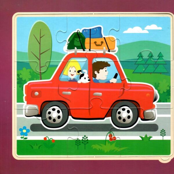 Книжка пазли Автомобілі Ціна (цена) 455.00грн. | придбати  купити (купить) Книжка пазли Автомобілі доставка по Украине, купить книгу, детские игрушки, компакт диски 1