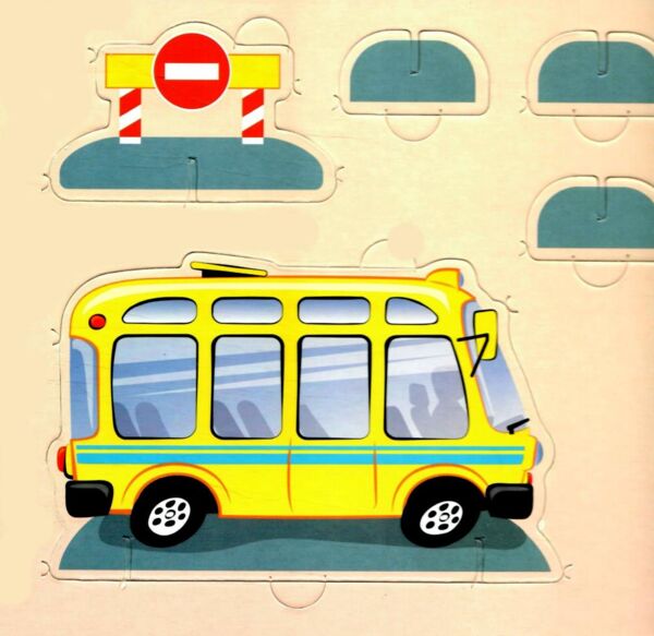 Книжка пазли Автомобілі Ціна (цена) 455.00грн. | придбати  купити (купить) Книжка пазли Автомобілі доставка по Украине, купить книгу, детские игрушки, компакт диски 4