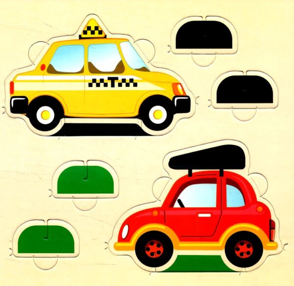 Книжка пазли Автомобілі Ціна (цена) 455.00грн. | придбати  купити (купить) Книжка пазли Автомобілі доставка по Украине, купить книгу, детские игрушки, компакт диски 2