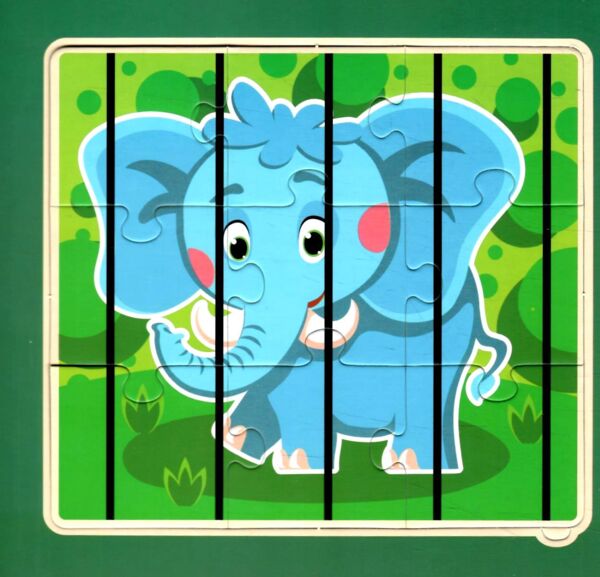 Книжка пазли Зоопарк Ціна (цена) 455.00грн. | придбати  купити (купить) Книжка пазли Зоопарк доставка по Украине, купить книгу, детские игрушки, компакт диски 1