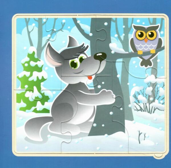 Книжка пазли Ми живемо в лісі Ціна (цена) 455.00грн. | придбати  купити (купить) Книжка пазли Ми живемо в лісі доставка по Украине, купить книгу, детские игрушки, компакт диски 3