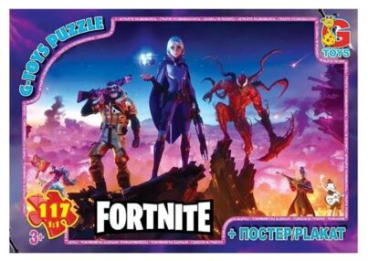 пазли 117 елементів G-Toys Fortnite артикул FN535