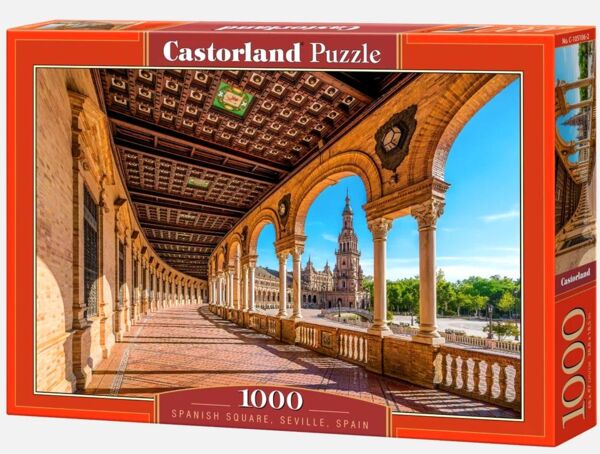 пазли castorland 1000 елементів Spanish Sguare, Seville, Spain 105106 Ціна (цена) 349.10грн. | придбати  купити (купить) пазли castorland 1000 елементів Spanish Sguare, Seville, Spain 105106 доставка по Украине, купить книгу, детские игрушки, компакт диски 0