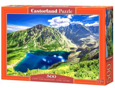 пазли castorland 500 елементів Czarny Staw Gasienicowy Tatras Poland 54053