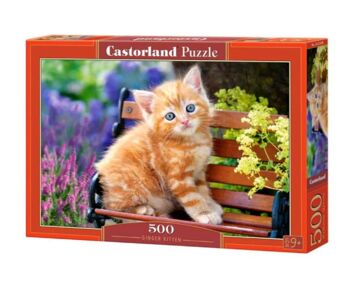 пазли castorland 500 елементів Ginger Kitten 52240