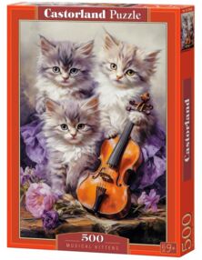 пазли castorland 500 елементів Musical Kittens 53988
