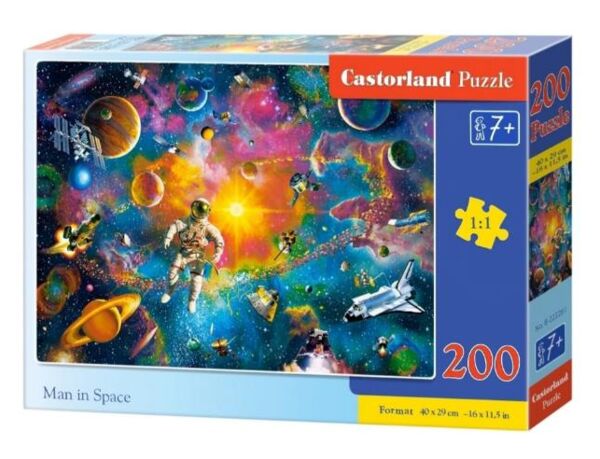 пазли castorland 200 елементів Людина у космосі 222261 Ціна (цена) 235.10грн. | придбати  купити (купить) пазли castorland 200 елементів Людина у космосі 222261 доставка по Украине, купить книгу, детские игрушки, компакт диски 0