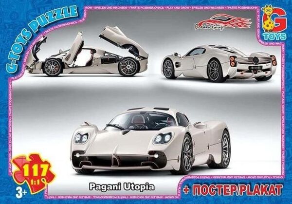 пазли 117 елементів G-Toys Hot Wheels артикул FW783 Ціна (цена) 64.50грн. | придбати  купити (купить) пазли 117 елементів G-Toys Hot Wheels артикул FW783 доставка по Украине, купить книгу, детские игрушки, компакт диски 0