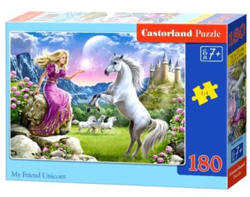 пазли castorland 180 елементів Єдиноріг артикул 018024