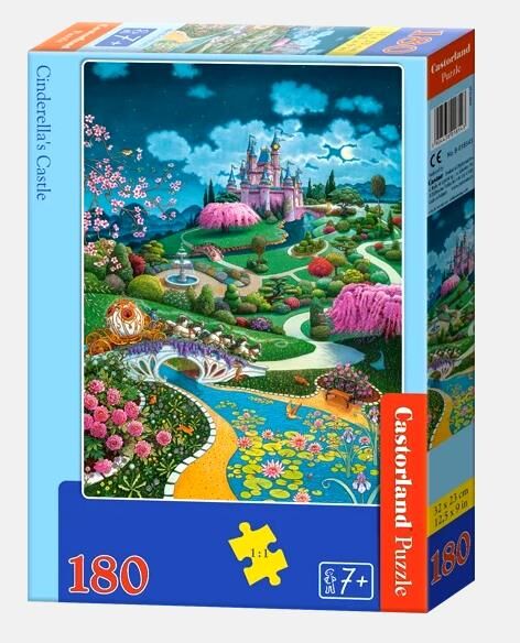 пазли castorland 180 елементів Замок Попелюшки артикул 018543 Ціна (цена) 124.70грн. | придбати  купити (купить) пазли castorland 180 елементів Замок Попелюшки артикул 018543 доставка по Украине, купить книгу, детские игрушки, компакт диски 0