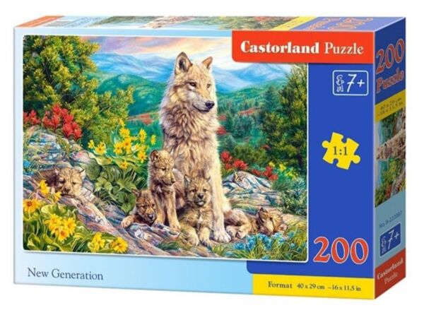 пазли castorland 200 елементів Нове покоління 222087 Ціна (цена) 235.10грн. | придбати  купити (купить) пазли castorland 200 елементів Нове покоління 222087 доставка по Украине, купить книгу, детские игрушки, компакт диски 0