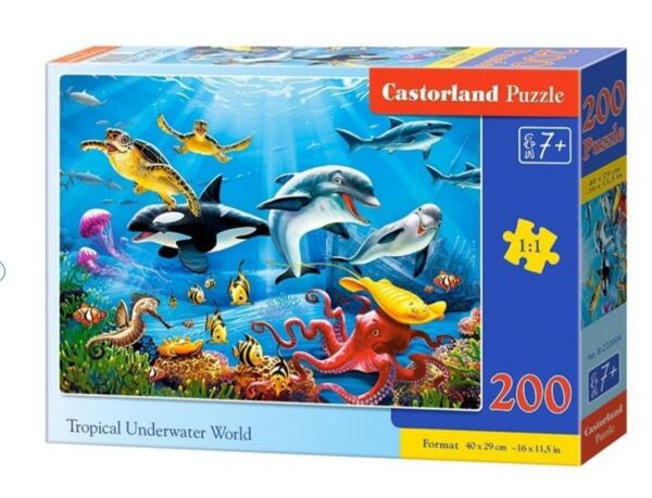 пазли castorland 200 елементів Підводний світ 222094 Ціна (цена) 235.10грн. | придбати  купити (купить) пазли castorland 200 елементів Підводний світ 222094 доставка по Украине, купить книгу, детские игрушки, компакт диски 0