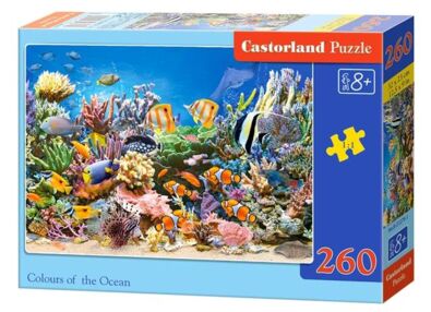пазли castorland 260 елементів Кольори океану артикул 27279