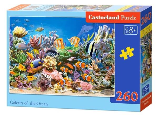 пазли castorland 260 елементів Кольори океану артикул 27279 Ціна (цена) 124.70грн. | придбати  купити (купить) пазли castorland 260 елементів Кольори океану артикул 27279 доставка по Украине, купить книгу, детские игрушки, компакт диски 0