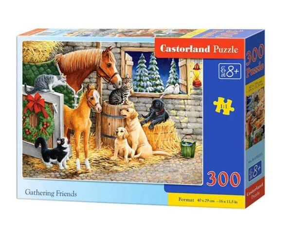 пазли castorland 300 елементів Gathering Friends артикул 030255 Ціна (цена) 235.10грн. | придбати  купити (купить) пазли castorland 300 елементів Gathering Friends артикул 030255 доставка по Украине, купить книгу, детские игрушки, компакт диски 0